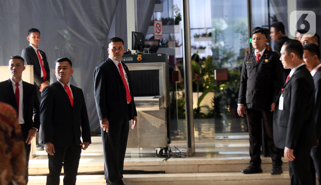 Terkait dekorasi acara, Bamsoet menjanjikan penyelenggaraan Sidang Tahunan MPR 2023 bakal lebih hebat dibandingkan tahun 2022. (Liputan6.com/Johan Tallo)