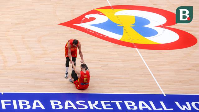 Foto: Dapat Perlawanan Sengit dari Brasil, Spanyol Sukses Puncaki Klasemen Sementara Grup G Piala Dunia FIBA 2023