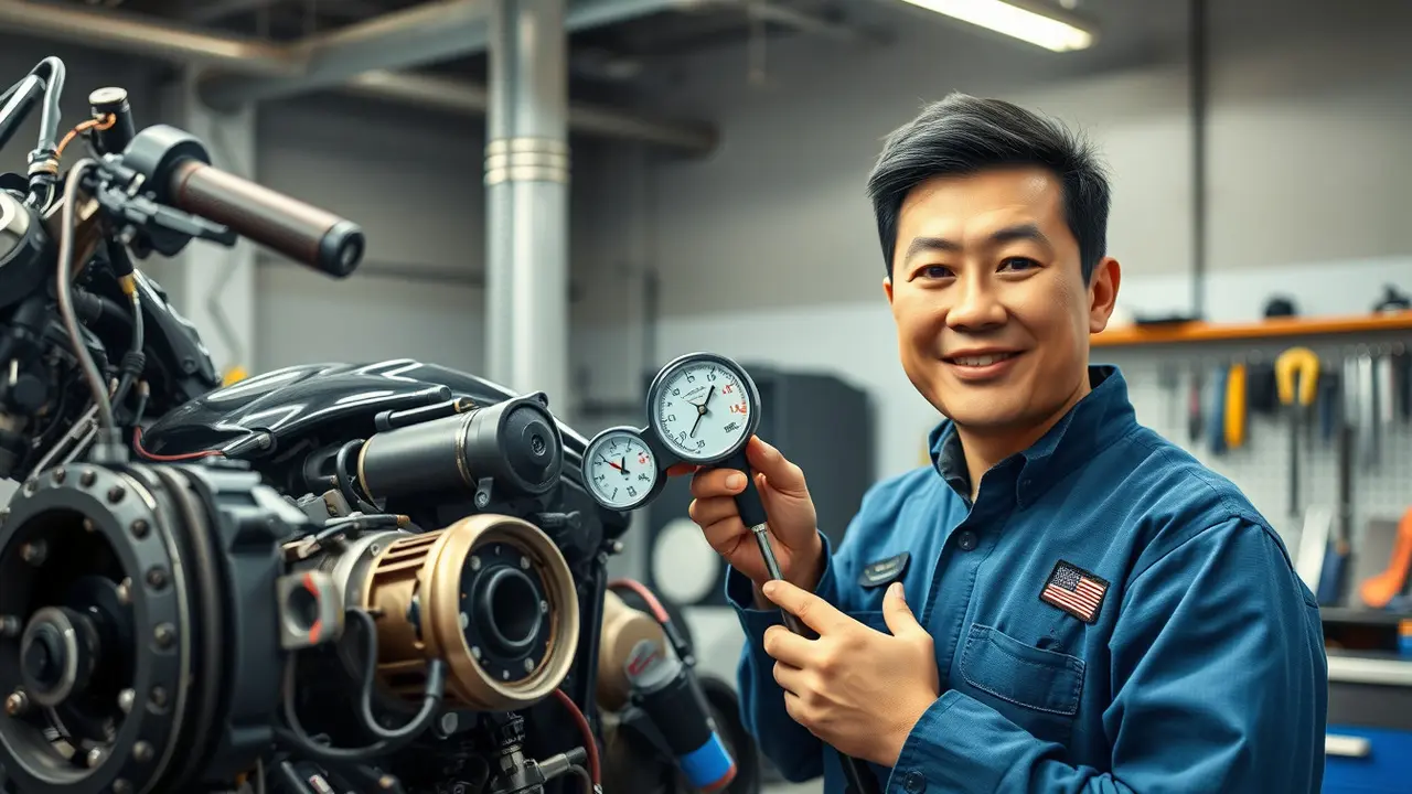 cara menghitung kompresi motor