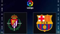 La Liga - Real Valladolid Vs Barcelona (Bola.com/Adreanus Titus)