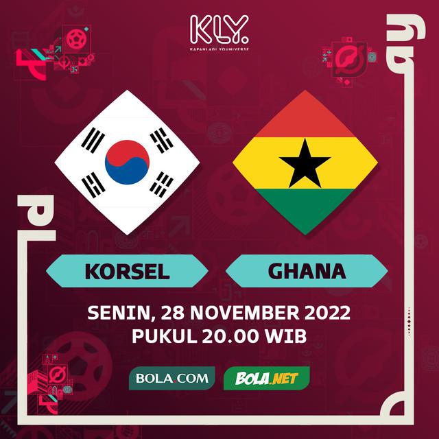 Piala Dunia 2022 - Korea Selatan Vs Ghana