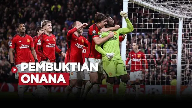 Berita video setelah kemenangan tipis MU, Erik ten Hag memuji kinerja Maguire dan Onana.