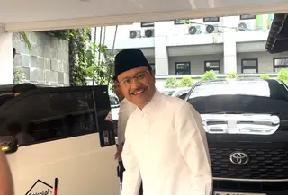 Eks Sekjen PBNU Saifullah Yusuf alias Gus Ipul mengadukan sebuah media ke Dewan Pers. (Foto: Liputan6.com/Zahraa Devana).