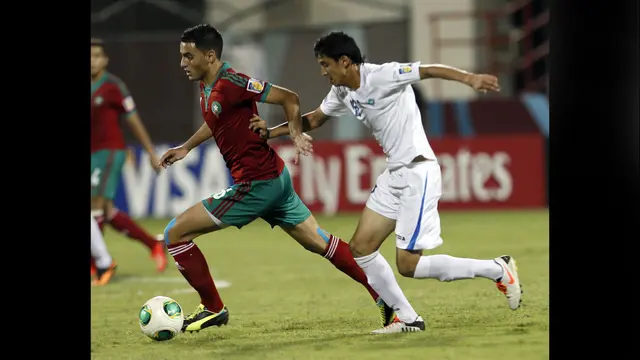Foto: Melihat Aksi Sofyan Amrabat Muda Bersama Timnas Maroko di Piala Dunia U-17 2013