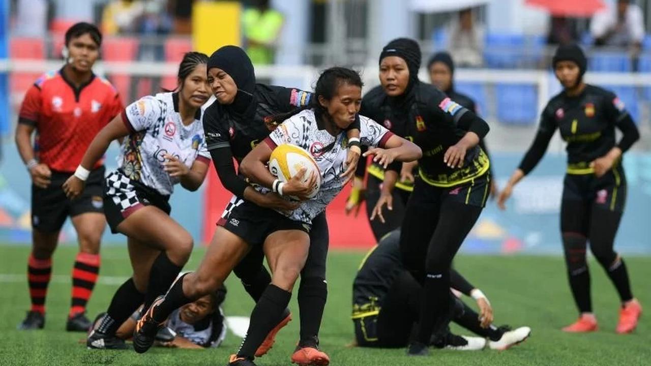 Timnas Rugby7 Putri Indonesia Gagal Raih Kemenangan di SEA Games 2025 Bangkok