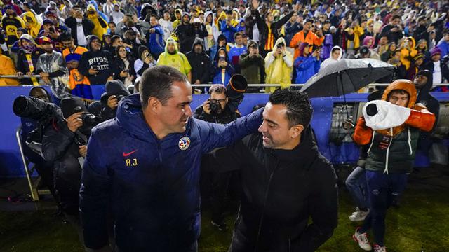 Foto: Marc Guiu Kembali Cetak Gol meski Barcelona Ditumbangkan Club Amerika pada Laga Persahabatan