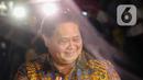 Airlangga Hartarto. Ia adalah Menteri Koordinator Bidang Perekonomian Indonesia periode 2019-2024 pada Kabinet Indonesia Maju Presiden Joko Widodo-Ma'ruf Amin. (Liputan6.com/Herman Zakharia)