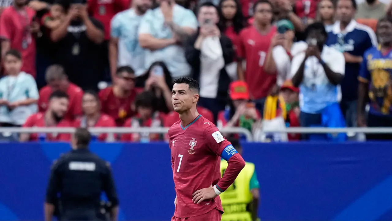 Pemain Portugal Cristiano Ronaldo