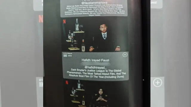 Buku Tahunan Netflix (Foto: Twitter @IrsyadFauz)