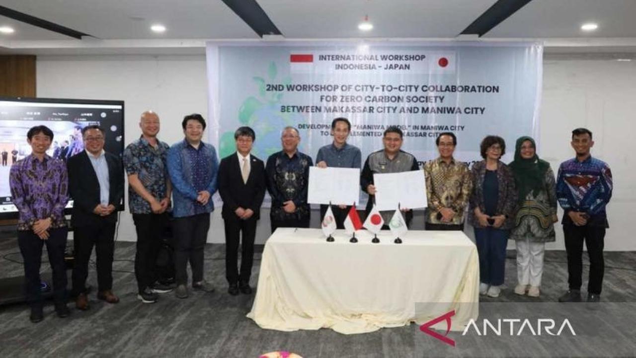 Makassar Perkuat Komitmen Lingkungan: Jalin Kerja Sama Biomassa Sirkular dengan Maniwa Jepang