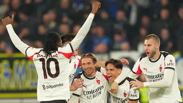Foto: Duel Sengit Atalanta vs AC Milan Berakhir Imbang, Lookman Gagalkan Kemenangan Rossoneri