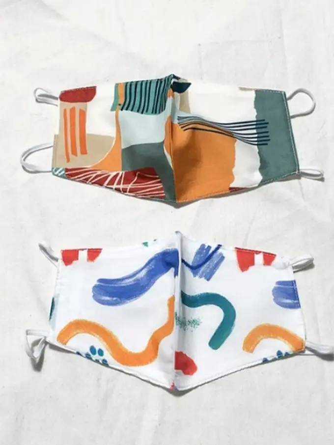 3 Pilihan Masker Kain yang Bikin Penampilan Makin Stylish