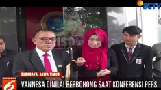 VA dinilai tidak jujur, termasuk soal aliran dana yang diterima VA.