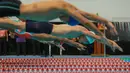 Kejurnas ini merupakan seleksi bagi Tim Akuatik Indonesia untuk SEA Age Group Championships ke-48 yang akan berlangsung di Malaysia pada November 2026 dan seleksi kejuaraan kelompok umur Asia. (Bola.com/Bagaskara Lazuardi)