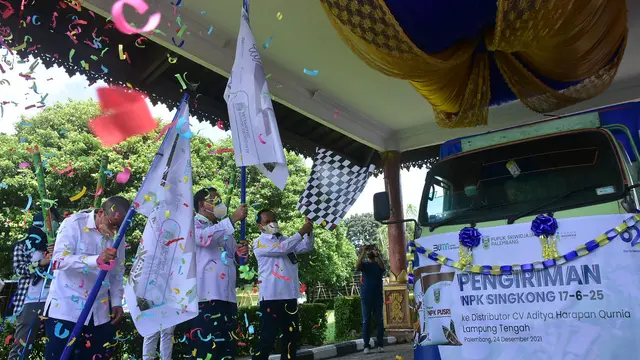 Usung Semangat Rise to Reborn, Pusri Luncurkan NPK Kopi dan Singkong