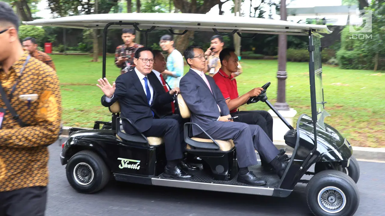 Presiden Jokowi Terima Kunjungan Menhan Korea Selatan
