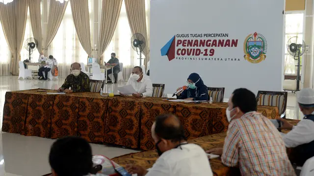 Asosiasi buruh se-Sumut diskusi dengan Gubernur Edy