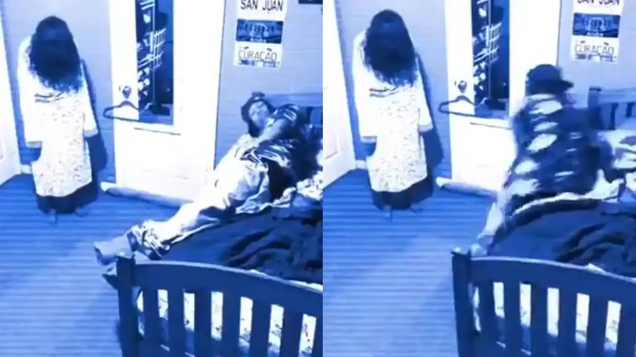 Bukan Lari Menjauh, Reaksi Pria Saat Melihat Hantu Ini Justru Kocak