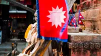 Ilustrasi bendera Nepal. (Sushil Basnet)