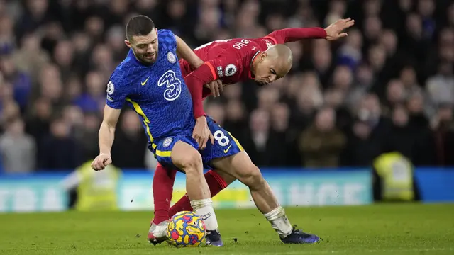 Foto: Aksi Kovacic dan Pulisic Selamatkan Wajah Chelsea saat Menjamu Liverpool di Laga Lanjutan Liga Inggris