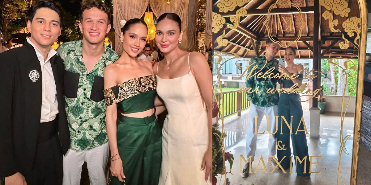 Cinta Laura dan Arya Vasco di Pernikahan Luna Maya-Maxime Bouttier
