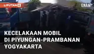 Kecelakaan terjadi di Jalan Piyungan Prambanan KM4, Senin (19/8/2024). Kejadian di persimpangan arah Tebing Breksi