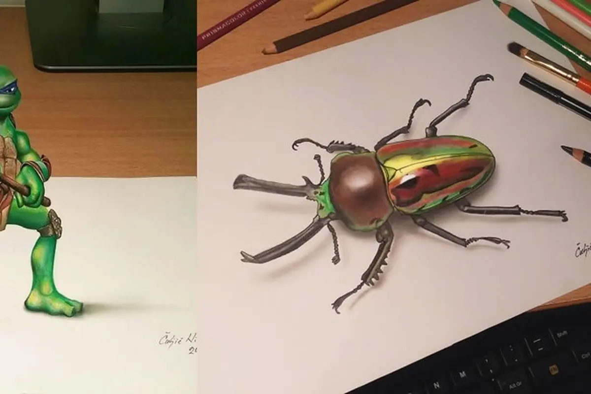 [Bintang] Memusingkan Kepala dengan 10 Gambar 3D yang Keren Ini