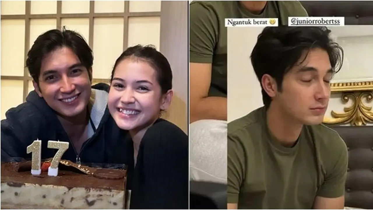 6 Momen Kejutan Ultah ke-17 Sandrinna Michelle dari Junior Roberts, Rela Tahan Kantuk