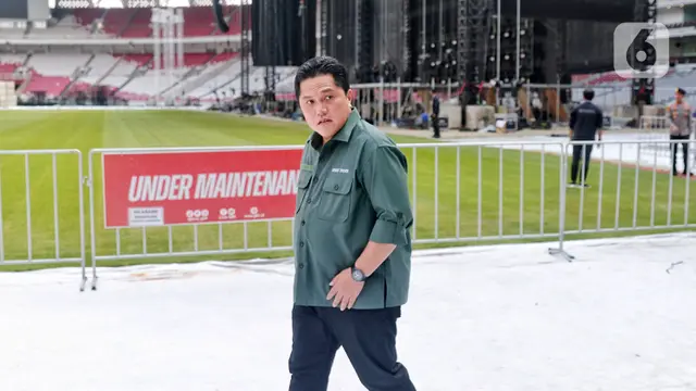 Persiapan piala dunia U20 Ketua PSSI tinjau SU GBK