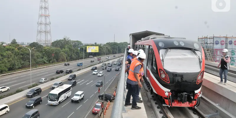 Progres Pembangunan Stasiun LRT Cibubur Sudah 60 Persen