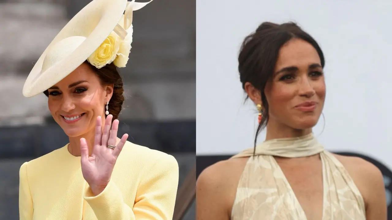 Perbedaan gaya busana Kate Middleton dengan Meghan Markle