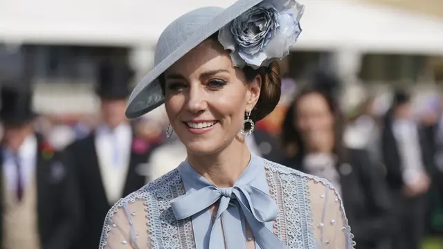 Kate Middleton, 9 Mei 2023. (Jonathan Brady/Pool via AP)