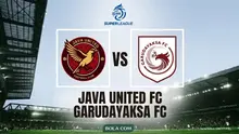 Ilustrasi Java United FC vs Garudayaksa FC. (Bola,com/AI)