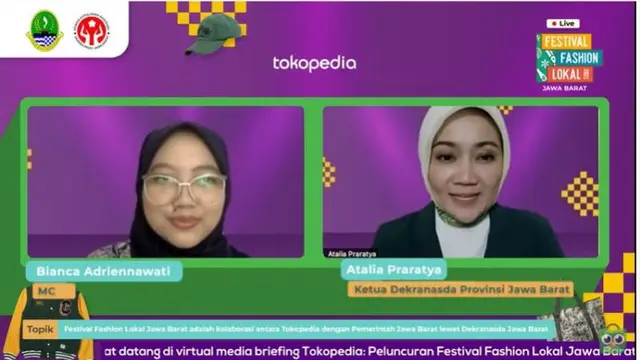 Perkuat UMKM, Tokopedia Gandeng Dekranasda Gelar Festival Fesyen Lokal Jawa Barat