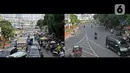 Foto kombo yang menunjukkan suasana Pasar Tanah Abang pada Ramadan tahun lalu (16/5/2019) dan saat pandemi virus Corona atau Covid-19, Jakarta, Selasa (5/5/2020). (merdeka.com/Iqbal S. Nugroho)