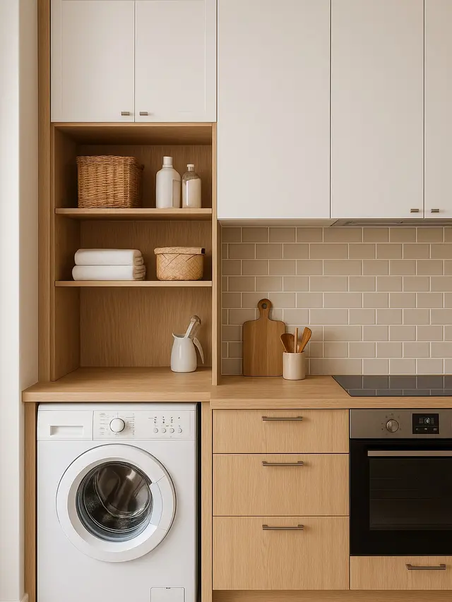 Inspirasi Laundry Room Kecil Dekat Dapur