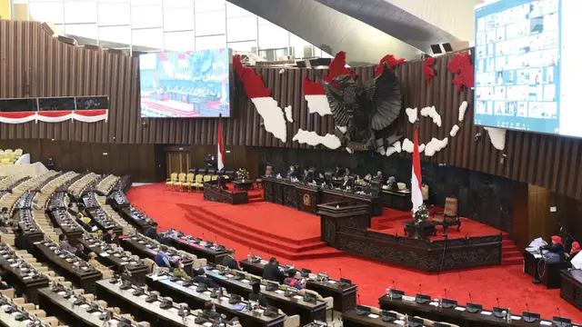 DPR Gelar Sidang Pembuka Masa Persidangan IV