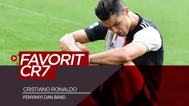 Berita video para penyanyi dan band yang menjadi favorit mega bintang Juventus asal Portugal, Cristiano Ronaldo.