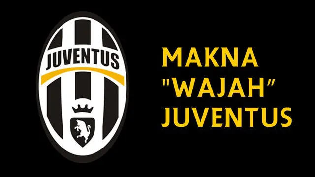Video Logo Juventus yang memiliki makna pada setiap bentuk dan warna.