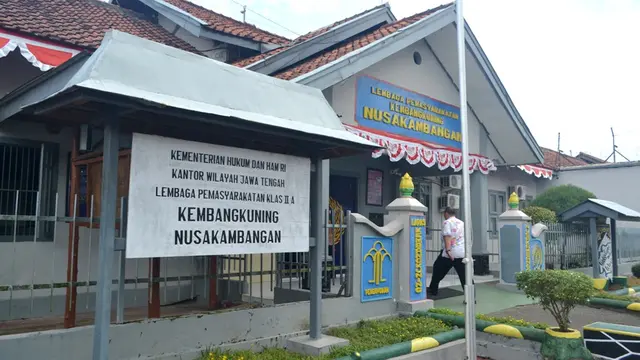Lapas Kembang Kuning, Pulau Nusakambangan, Cilacap, Jawa Tengah. (Foto: Liputan6.com/Muhamad Ridlo)