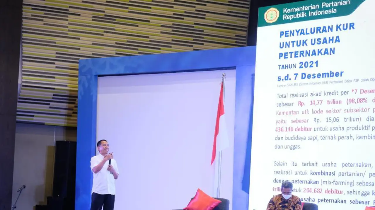 Mendekati Target Kementan, Realisasi KUR Peternakan Nyaris 100% pada Akhir 2021