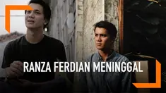 Bintang Film Televisi (FTV) Ranza Ferdian baru saja dikabarkan meninggal dunia pada Selasa (19/2/2019). Kabar tutup usianya aktor muda berbakat itu diberitahukan sahabatnya, Ferdi Ali.