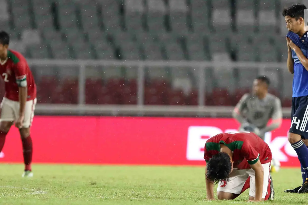Jepang Bantai Timnas Indonesia U-19 dengan Skor 4-1