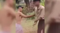 Video dugaan kekerasan terhadap seorang pelajar di Kecamatan Kutowinangun, Kabupaten Kebumen, Jawa Tengah, viral di media sosial dan memicu perhatian publik. (Foto: Tangkapan Layar Sosmed)