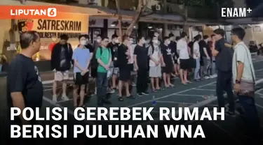 Diduga akan Bekerja Ilegal di Jatim, Puluhan WNA China Digerebek Polisi di Banyuwangi