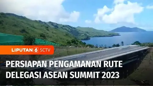 VIDEO: Persiapan Pengamanan Rute Delegasi ASEAN Summit 2023 di Labuan Bajo