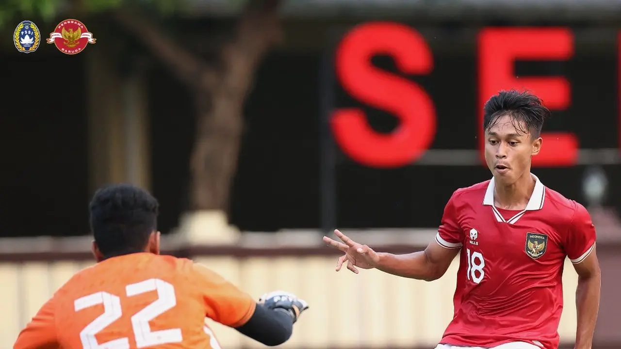 Timnas Indonesia U-20 kalah 1-2 dari Persija Jakarta U-18.