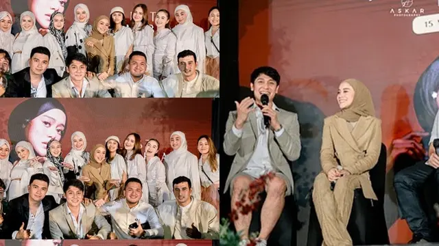 6 Potret Peluncuran Lagu Baru Lesti Kejora 'Insan Biasa', Dihadiri