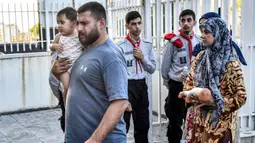 Israel melancarkan gelombang serangan udara terhadap sasaran-sasaran milik Hizbullah. (FADEL ITANI/AFP)