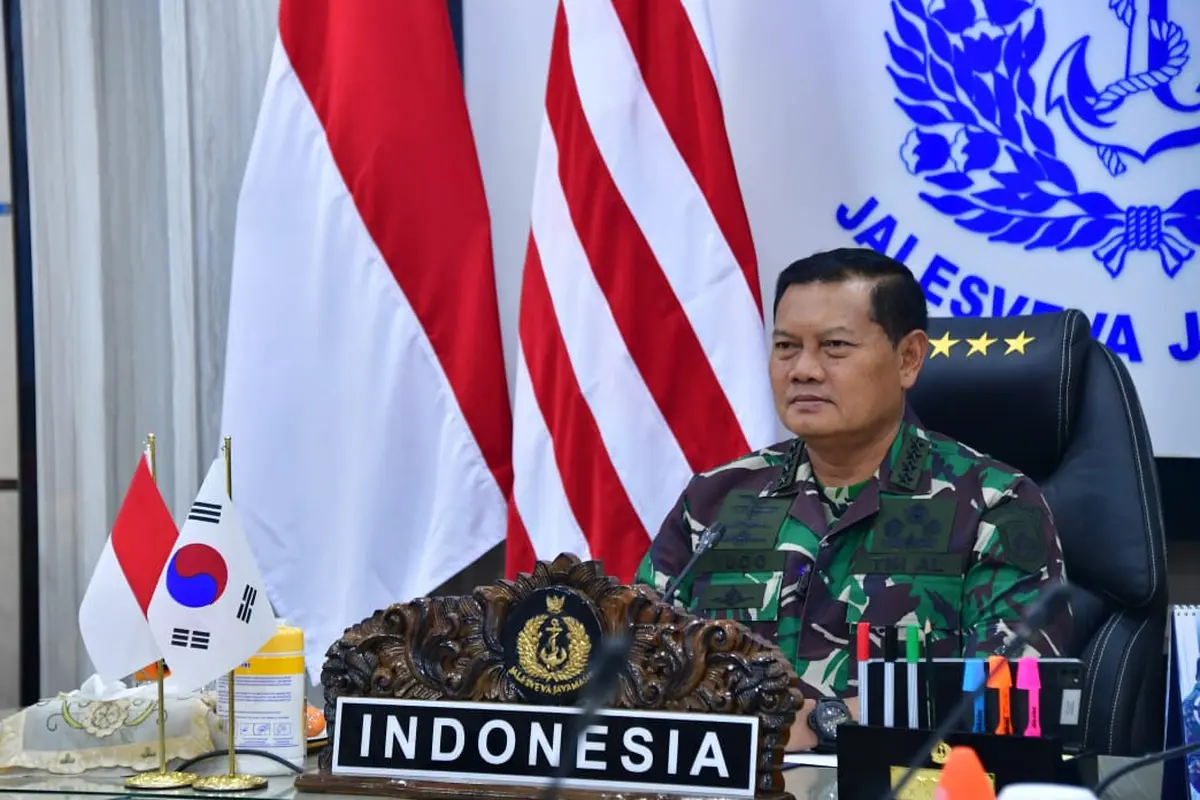 Kasal Indonesia Yudo Margono mengadakan pertemuan online dengan Korea Selatan.